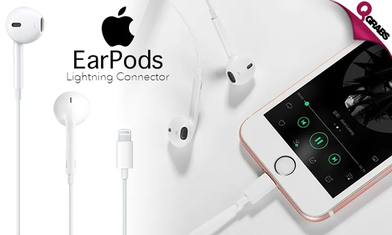 Apple EarPods with Lightning Connector!